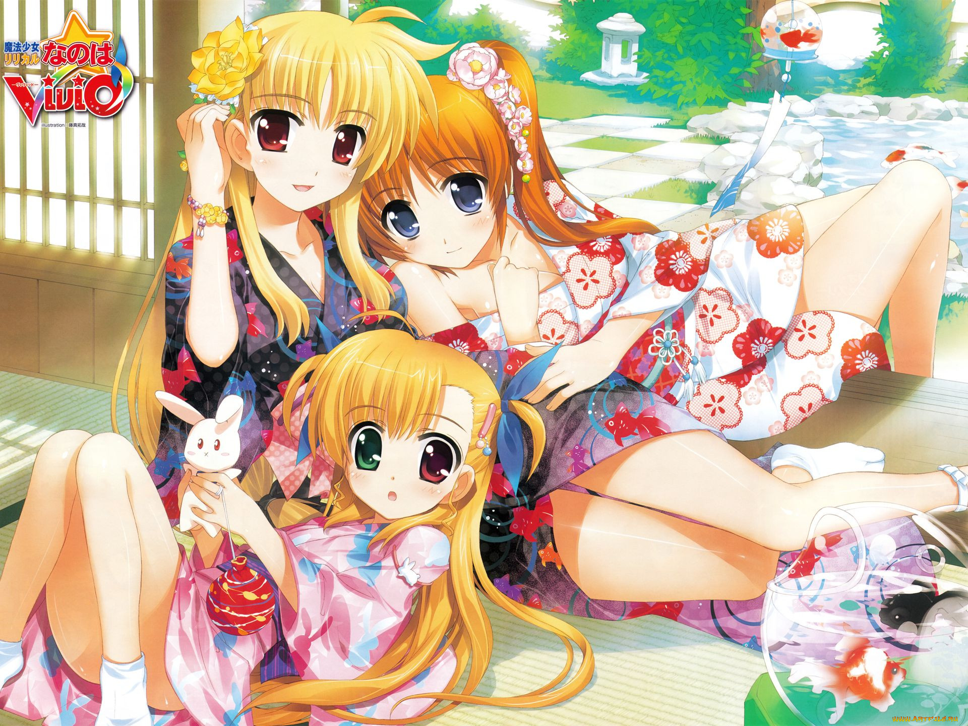 , mahou, shoujo, lyrical, nanoha